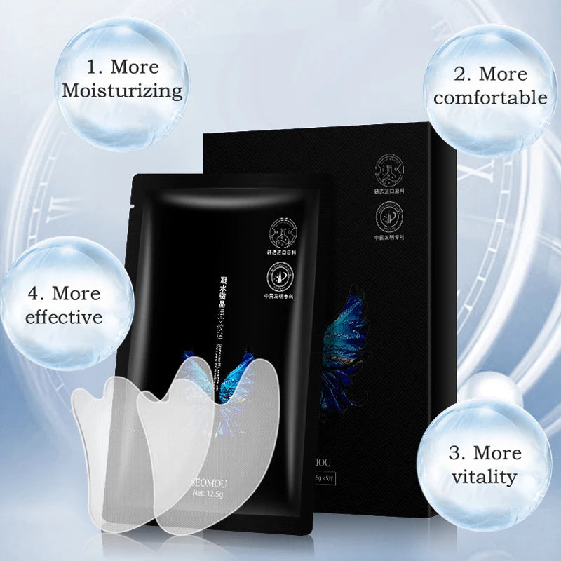 5PCS anti Wrinkle Aging Face Sticker Eye Mask Forehead Neck Anti-Wrinkle Patches