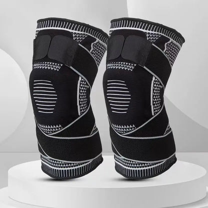 OLLAS Knee Braces, 2-Pack, Knee Support Compression Sleeves, Fitness Sports Knee Braces, Women'S & Men'S Compression Suitable for Running, Fitness, Basketball