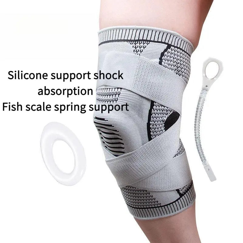 OLLAS Knee Braces, 2-Pack, Knee Support Compression Sleeves, Fitness Sports Knee Braces, Women'S & Men'S Compression Suitable for Running, Fitness, Basketball