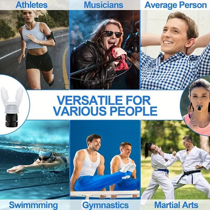 Portable Breathing Exercise Device, Lung Breathing Trainer, Adjustable Endurance Training Device for Improving Lung Capacity, Exercise Equipment
